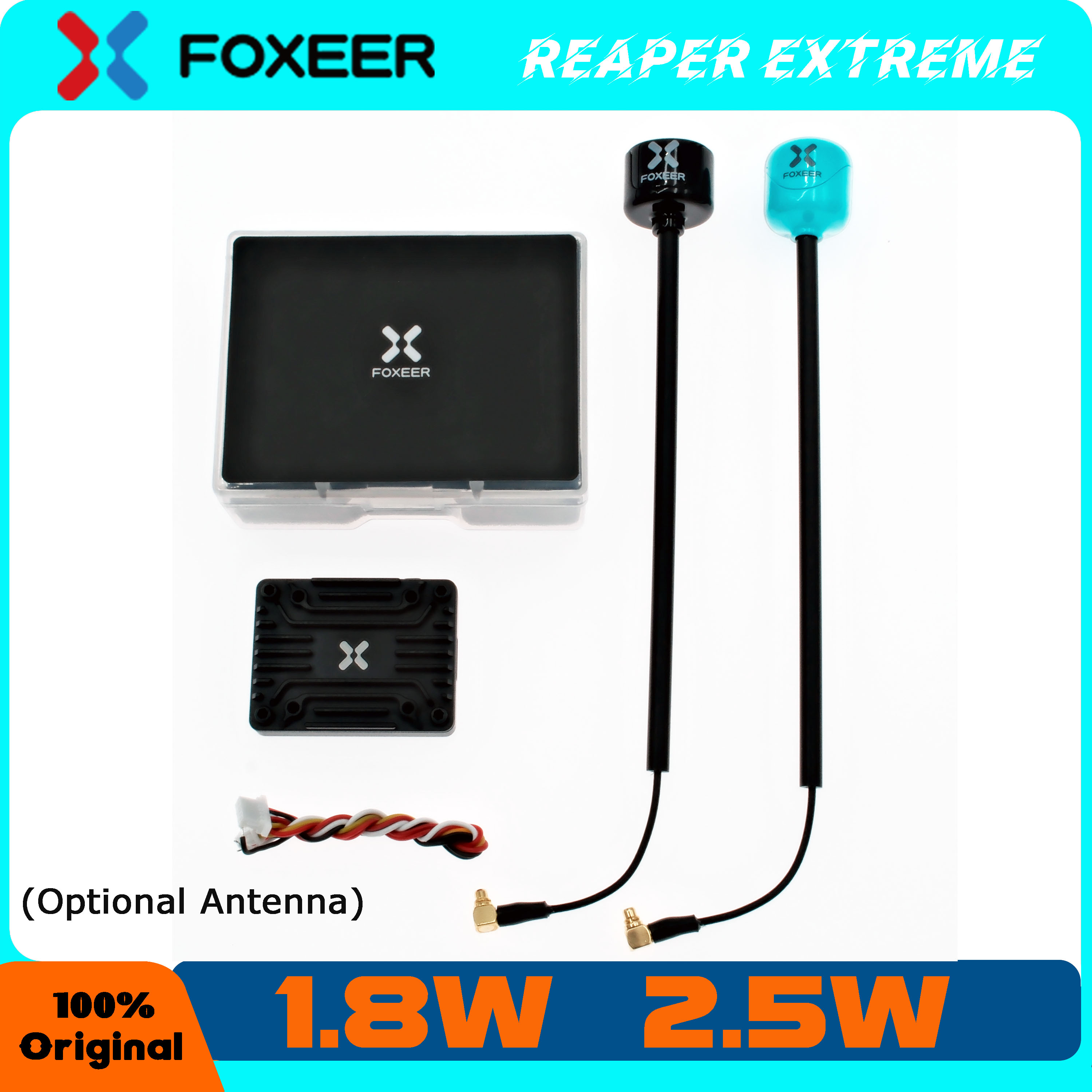 Foxeer Reaper Extreme 2.5W Vtx - Foxeer-Reaper Extreme 2,5 W/1,8 W 5,8G