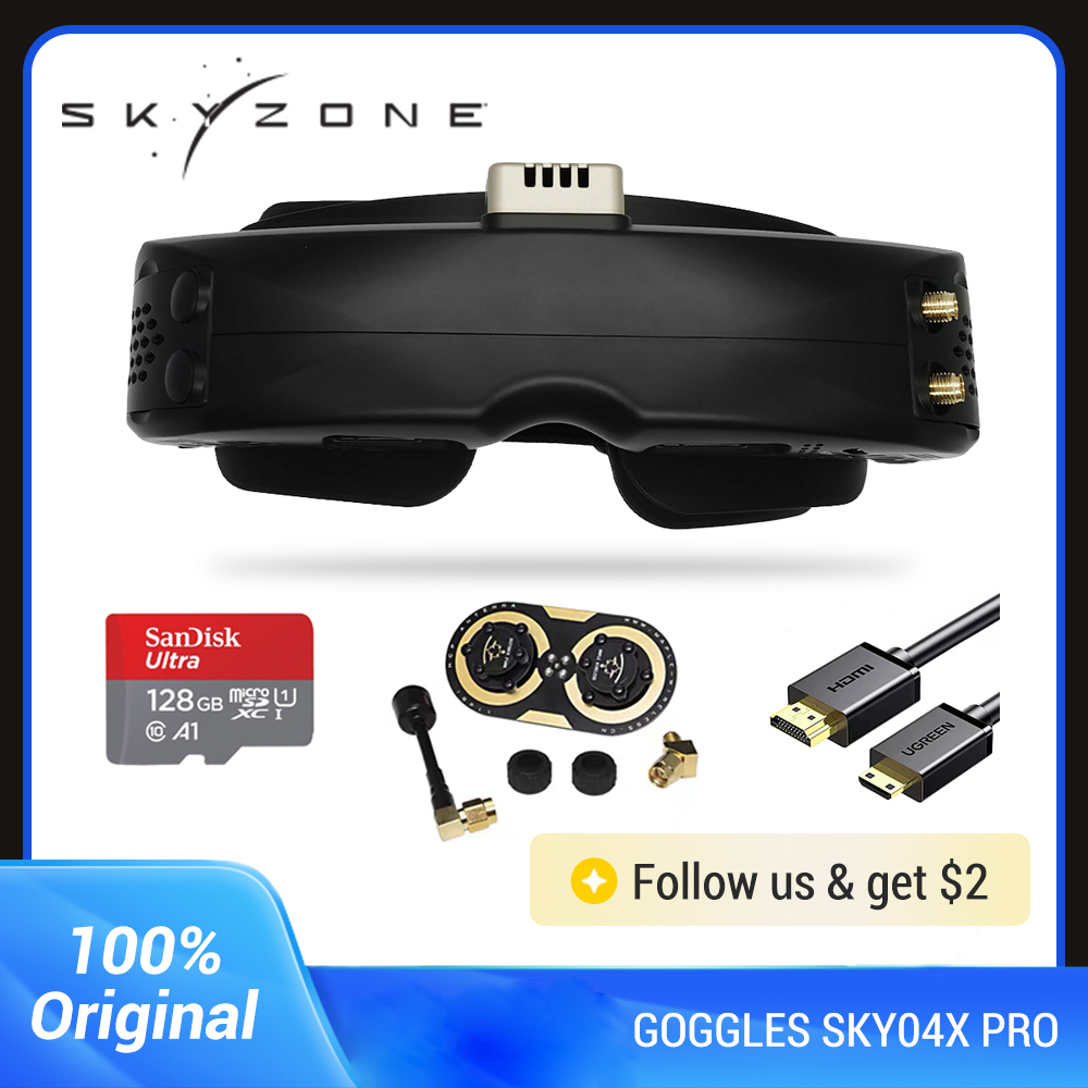Skyzone Sky04O Pro Fpv Goggles - Gafas FPV Skyzone SKY04X PRO 5.8GHz