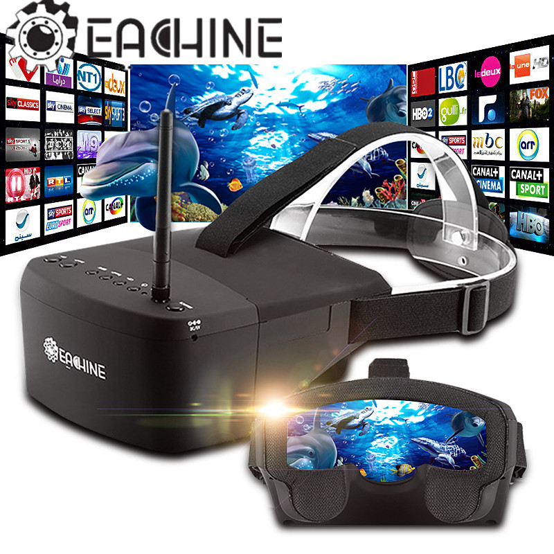 Skyzone Sky04O Pro Fpv Goggles - Eachine EV800 5 pulgadas 800x480 FPV