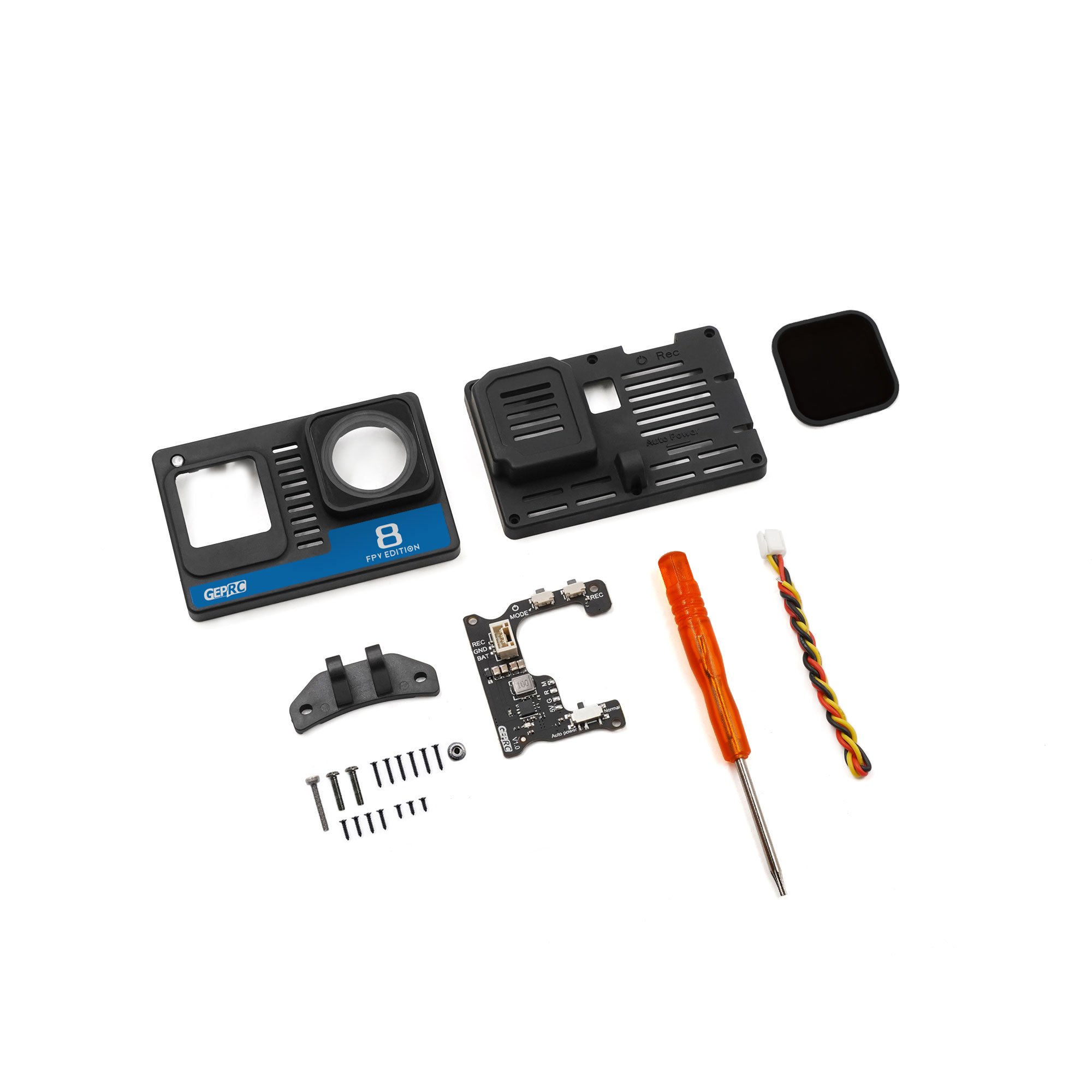 Walksnail Avatar Hd Goggles X - Estuche desnudo GEPRC con placa BEC