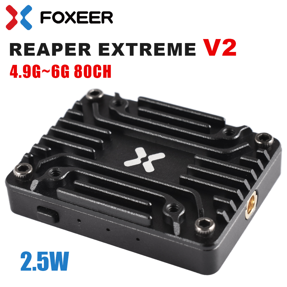 Foxeer 5,8G Reaper Extreme V2  - Foxeer Reaper Extreme 2.5W Vtx reseña y precio