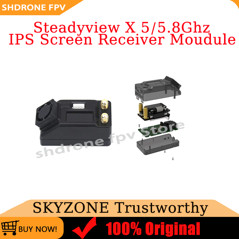 Nuevo módulo receptor de panta - Skyzone Steadyview X Receiver Module reseña y precio