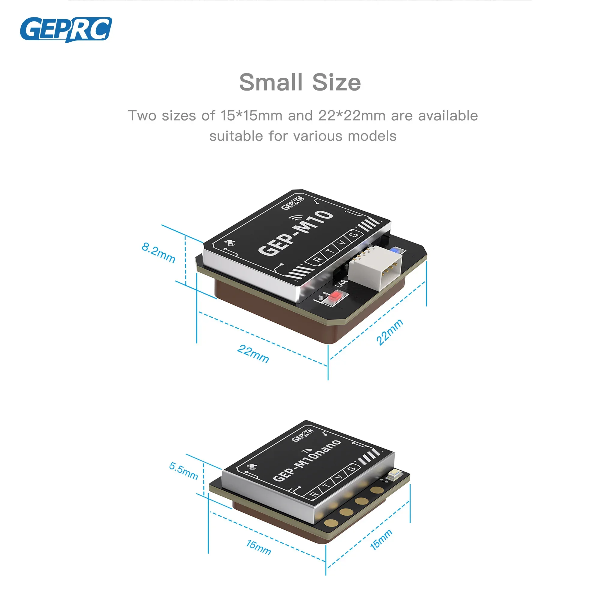 Módulo GPS serie GEPRC GEP-M10 - Foxeer Reaper Extreme 2.5W Vtx reseña y precio